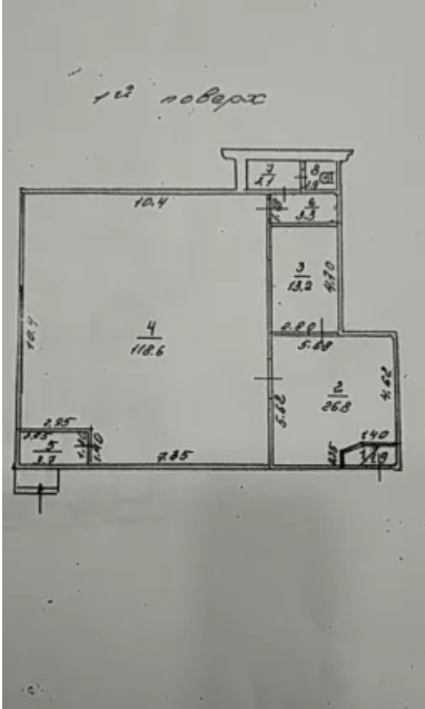 Аренда торгового помещения 172 м², Черноморского Казачества ул.