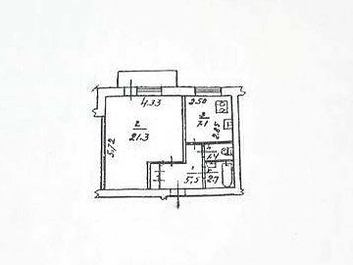 Продажа 1-комнатной квартиры 41 м², Романа Шухевича просп., 22