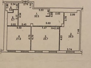 Продаж офісу 114 м², Французский бул., 9