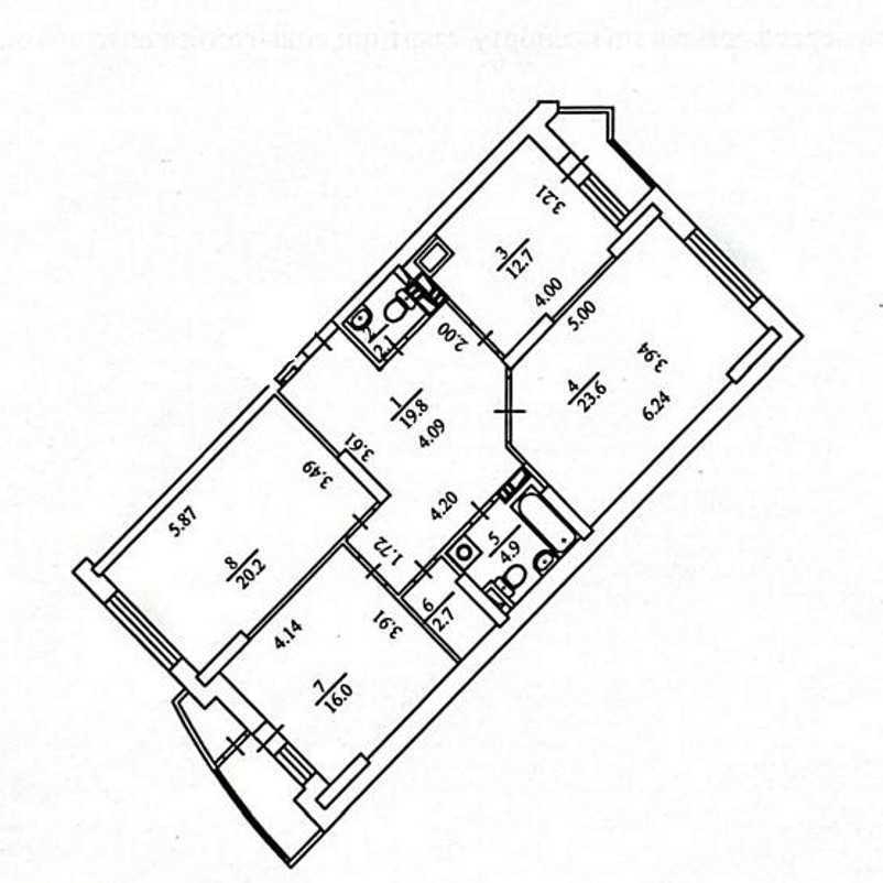 Продажа 3-комнатной квартиры 108 м², Петра Григоренко просп., 22-20