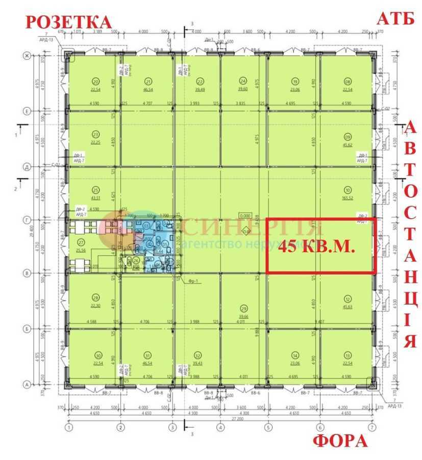 Аренда магазина 45 м², Оболонский просп., 51Б