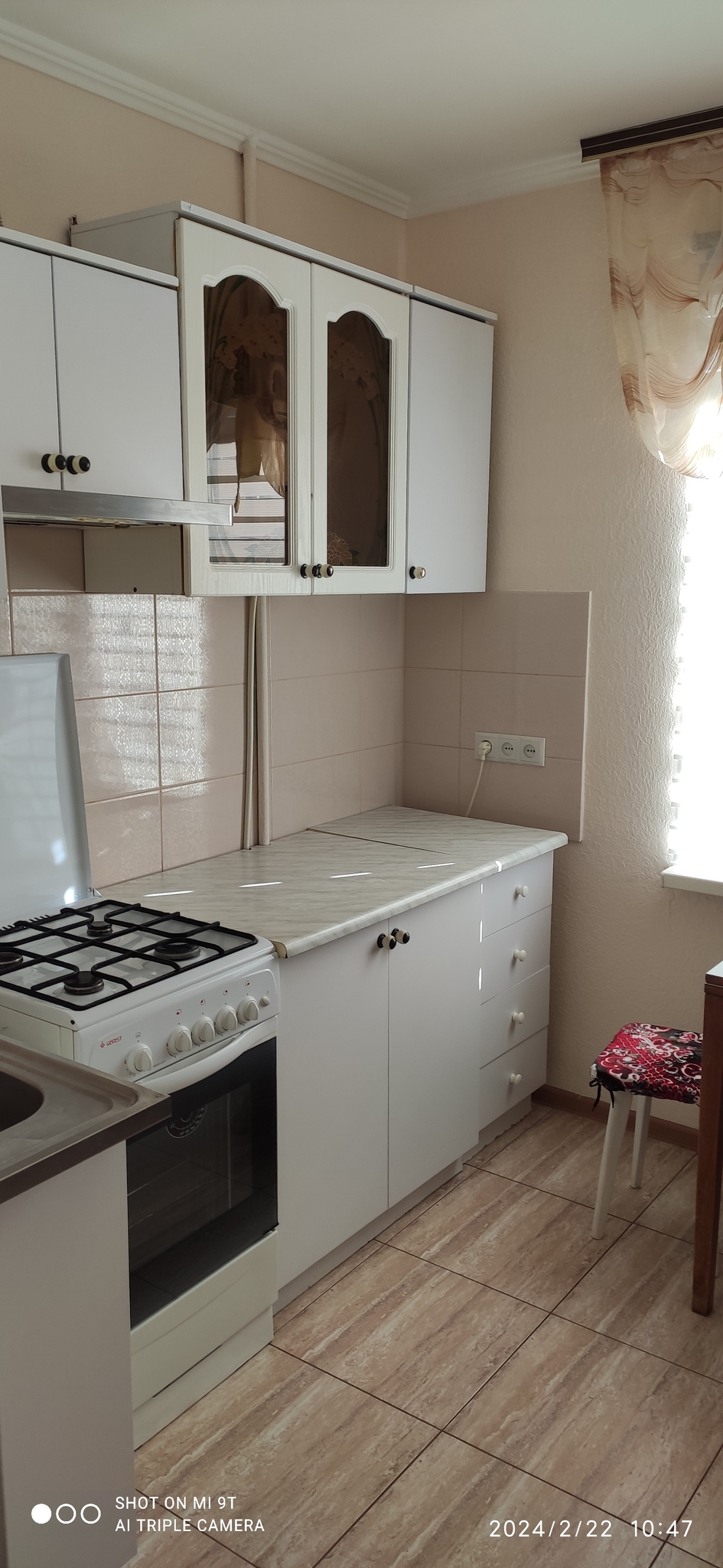 Аренда 1-комнатной квартиры 34.8 м², просп.Князя ВладимираВеликого,124