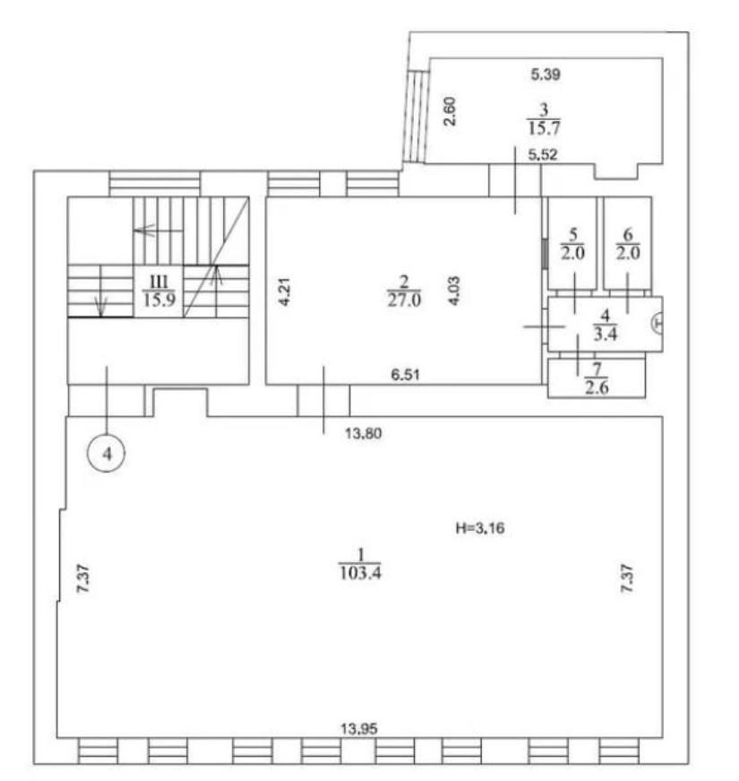 Аренда офиса 155 м², Нижний Вал ул., 31