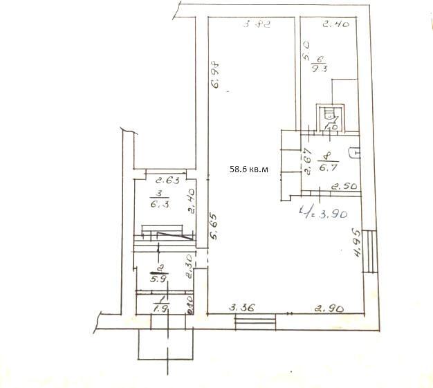 Продажа торгового помещения 89.7 м², Металлургов просп.