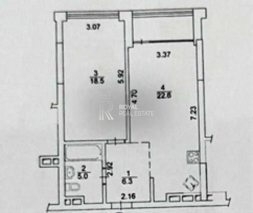 Продаж 2-кімнатної квартири 56 м², Предславинська вул., 53