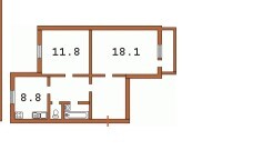 Оренда 2-кімнатної квартири 50 м², Героїв Дніпра вул., 32А