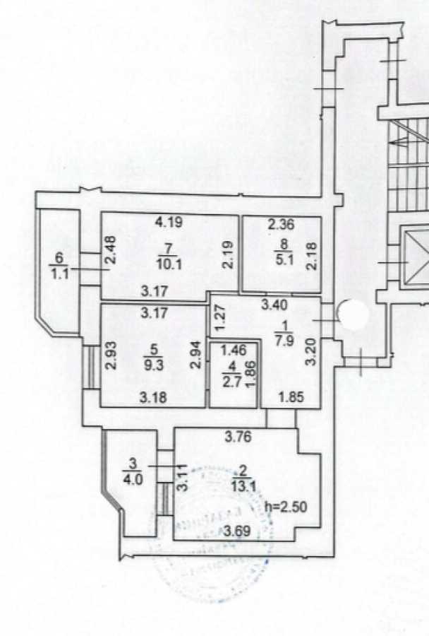 Продажа 2-комнатной квартиры 53.3 м², Владимира Шухевича ул., 5
