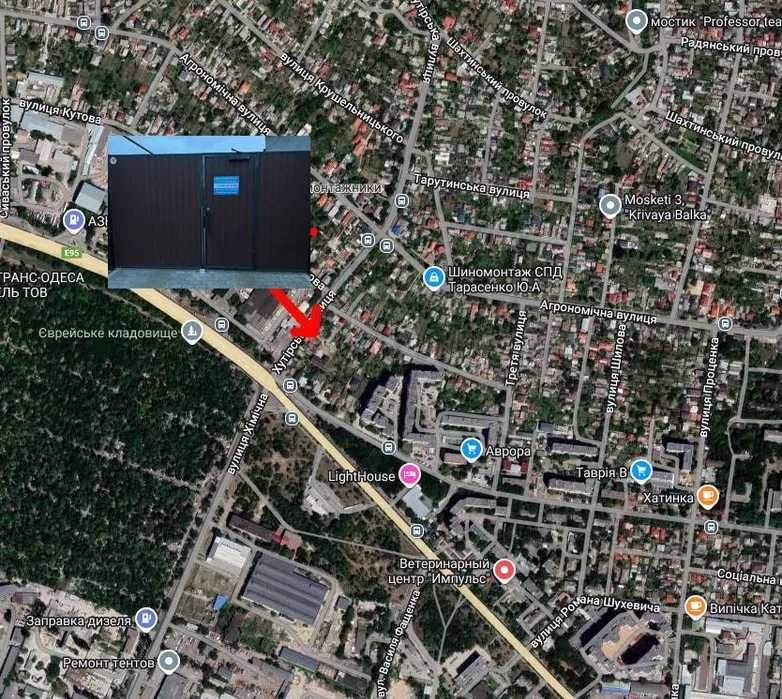 1-комнатная квартира посуточно 28 м², Четвертая ул., 33а