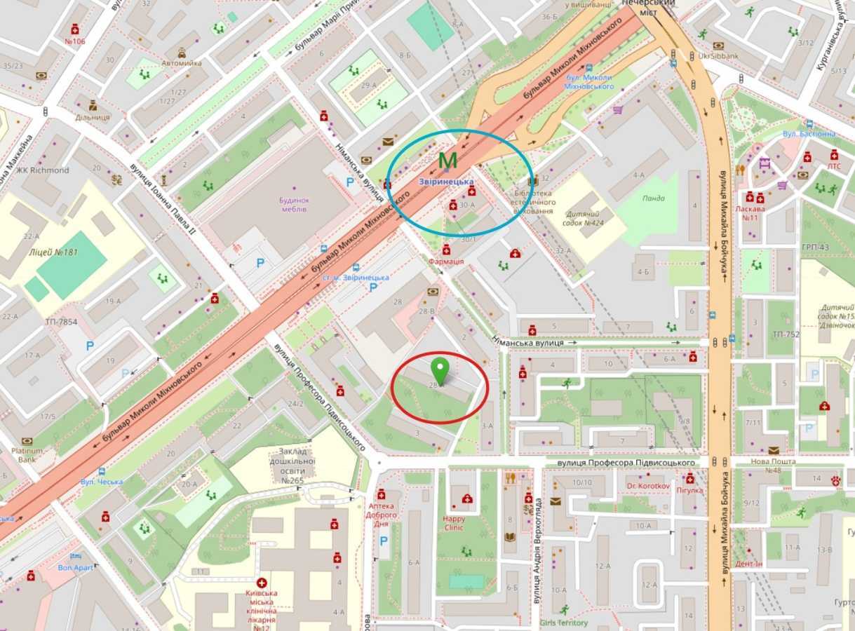 Оренда 2-кімнатної квартири 45 м², Дружби Народів бул., 28А