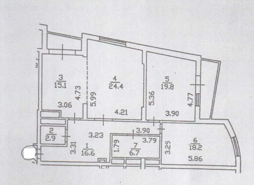 Продаж 3-кімнатної квартири 106 м², Раїси Окіпної вул., 10Б