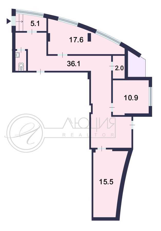 Продаж приміщення вільного призначення 90 м², Оболонський просп., 1 К1