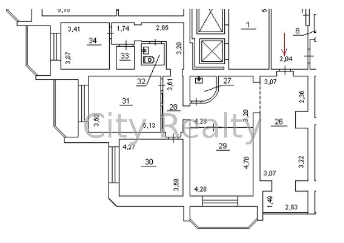 Аренда офиса 153 м², Шелковичная ул., 42/44