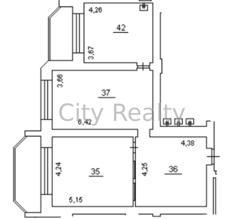 Аренда офиса 100 м², Шелковичная ул., 42/44