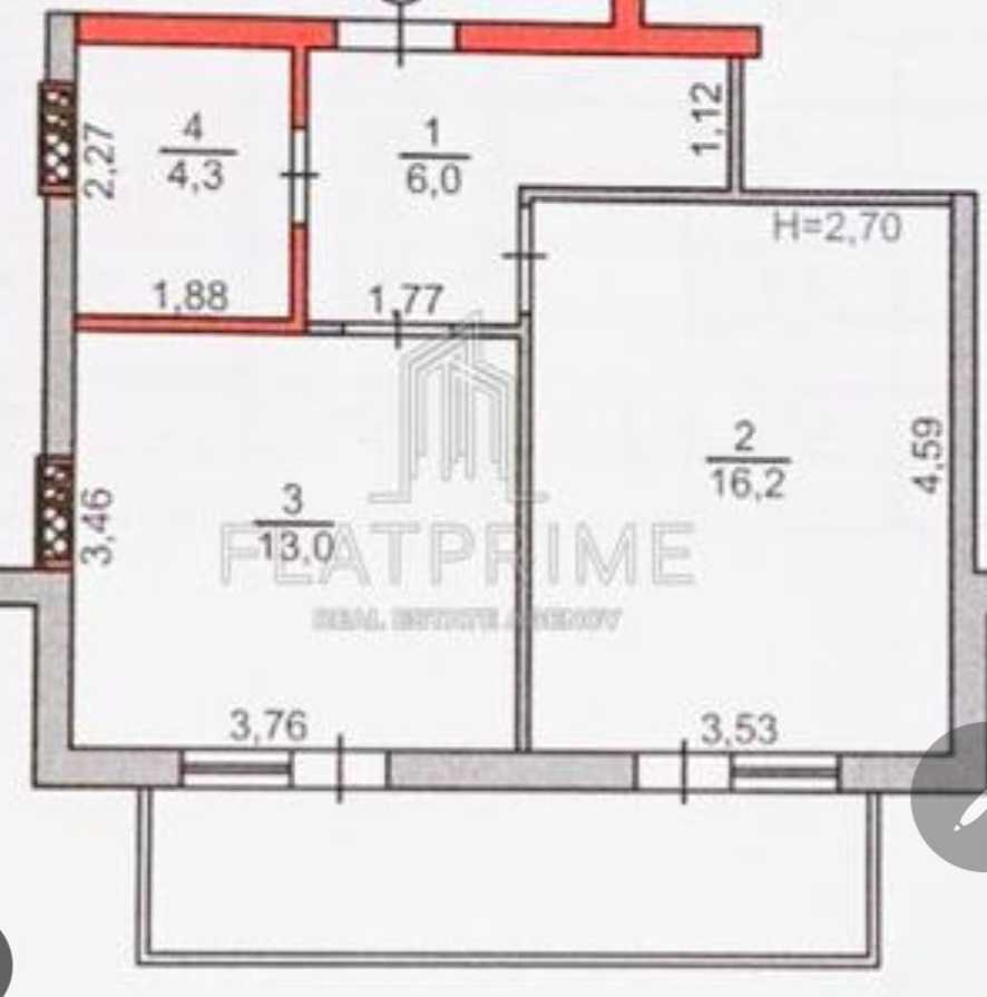 Продажа 1-комнатной квартиры 43 м², Метрологическая ул., 56А