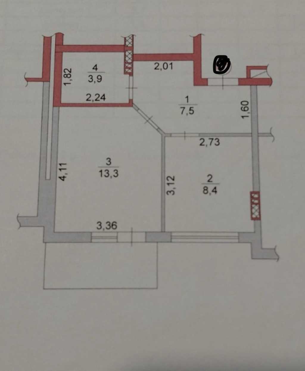 Продажа 1-комнатной квартиры 35 м², Метрологическая ул., 58