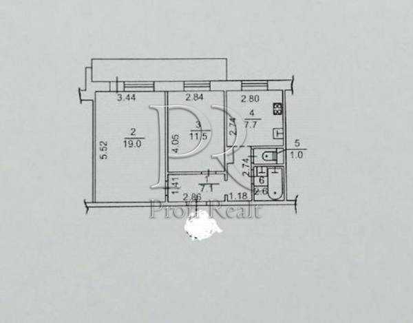 Продажа 2-комнатной квартиры 51 м², Тростянецкая ул., 3