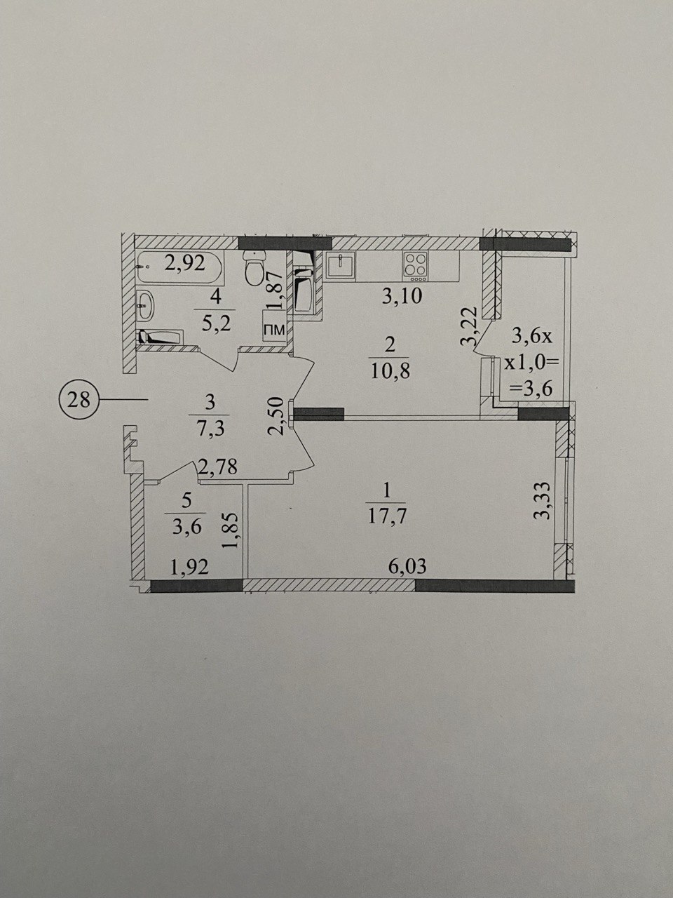 Продажа 1-комнатной квартиры 48 м², Любомира Гузара просп., 46В