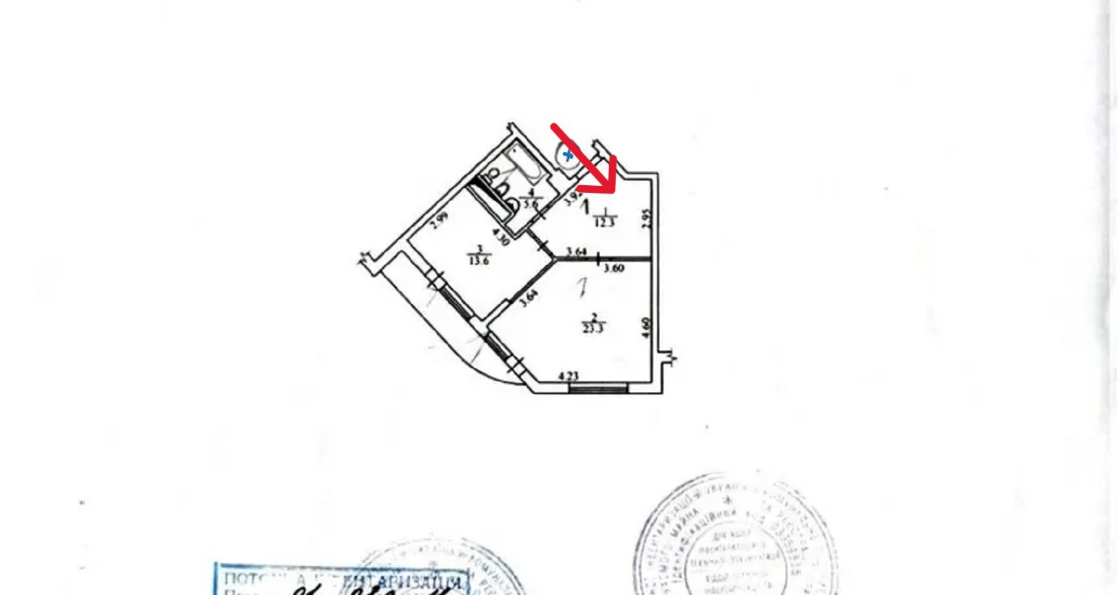 Продажа 1-комнатной квартиры 58 м², Вышгородская ул., 45Б/4