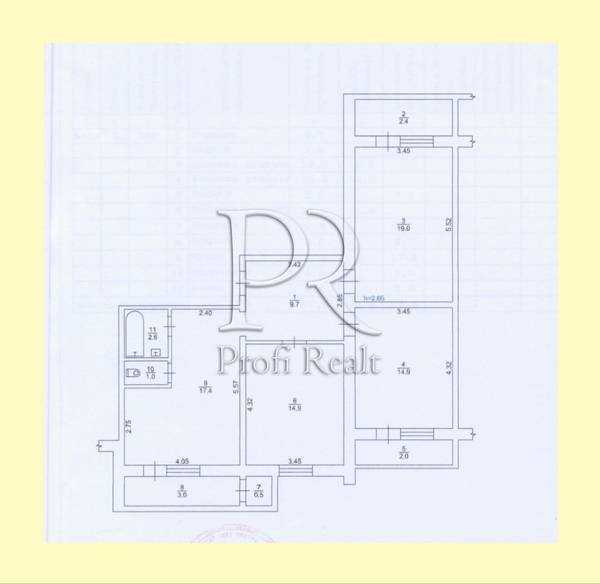 Продаж 3-кімнатної квартири 87 м², Бориса Гмирі вул., 15