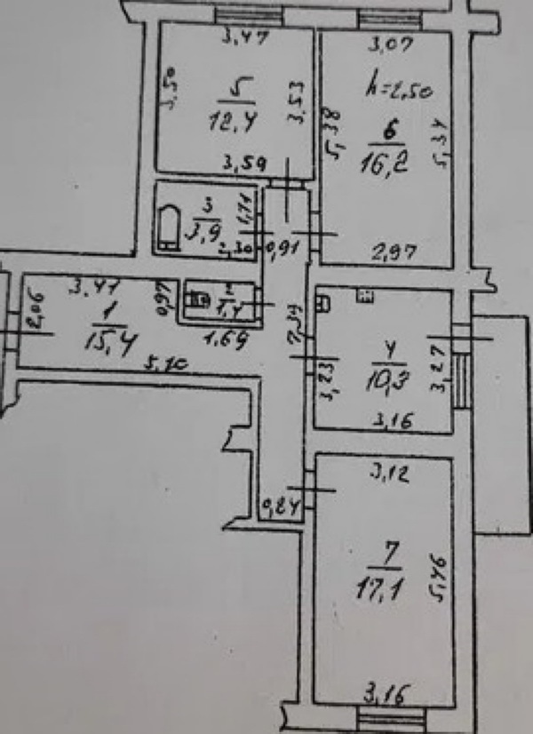 Продажа 3-комнатной квартиры 78.5 м², Композитора Нищинского ул.