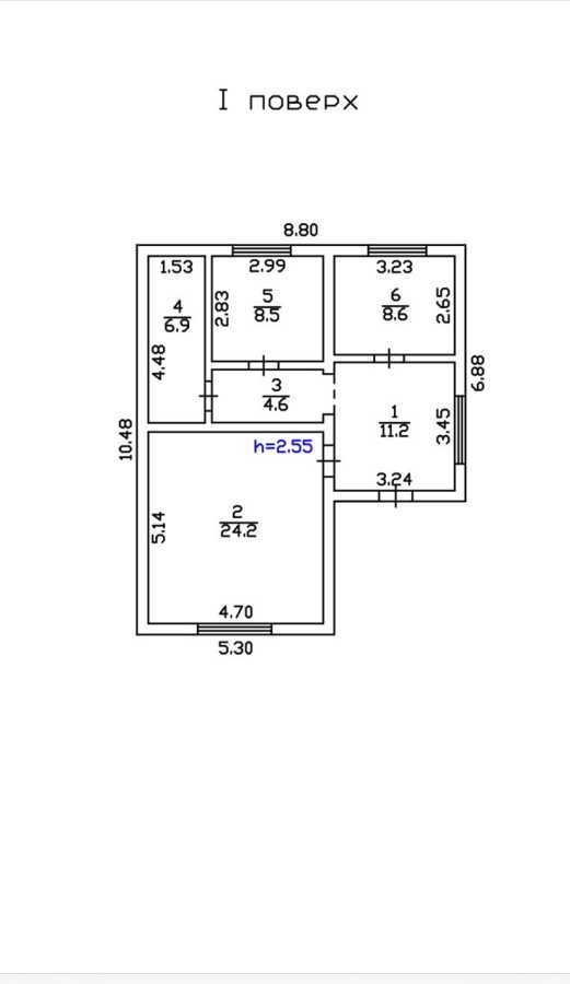 Продаж будинку 64 м², Данила Галицького вул.