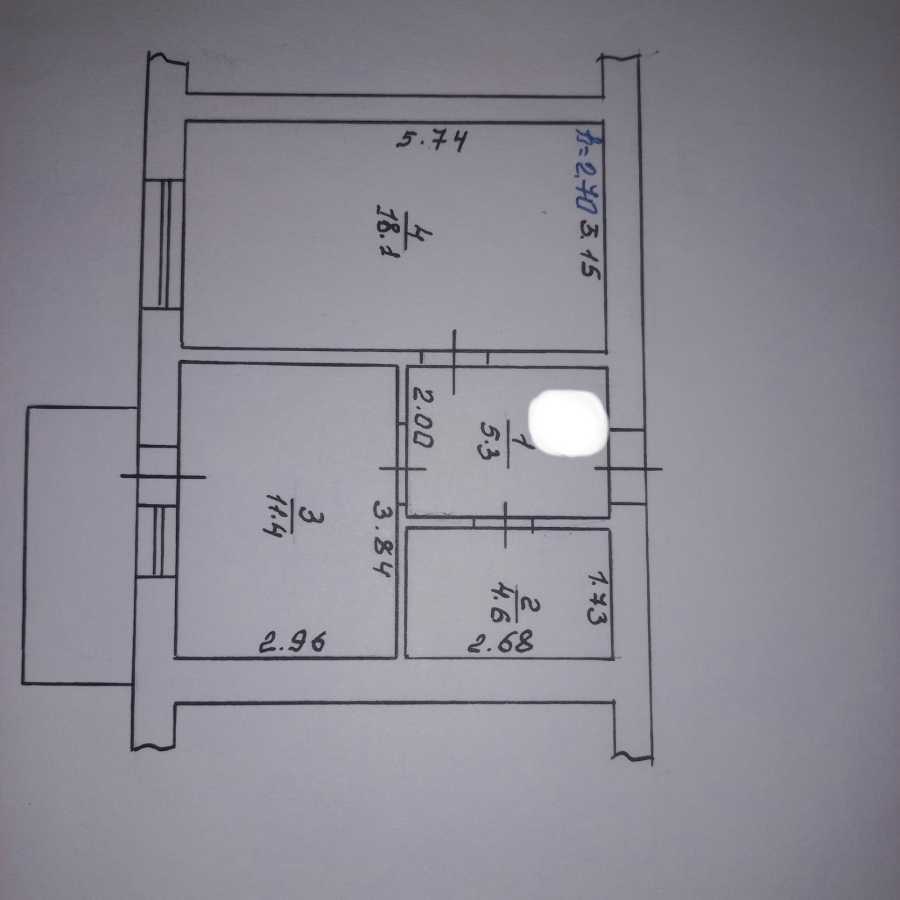 Продажа 1-комнатной квартиры 40.9 м², Головатого ул., 89