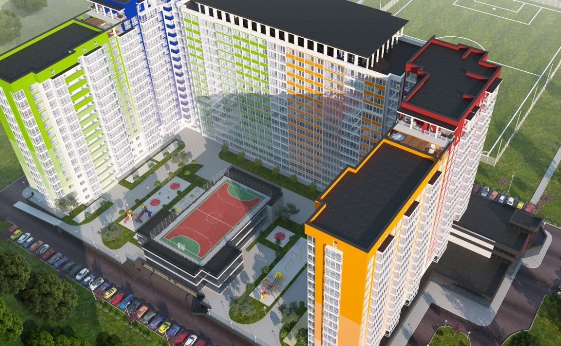 Продаж 3-кімнатної квартири 70.2 м², ЖК Акварель-2, Секції 1-2
