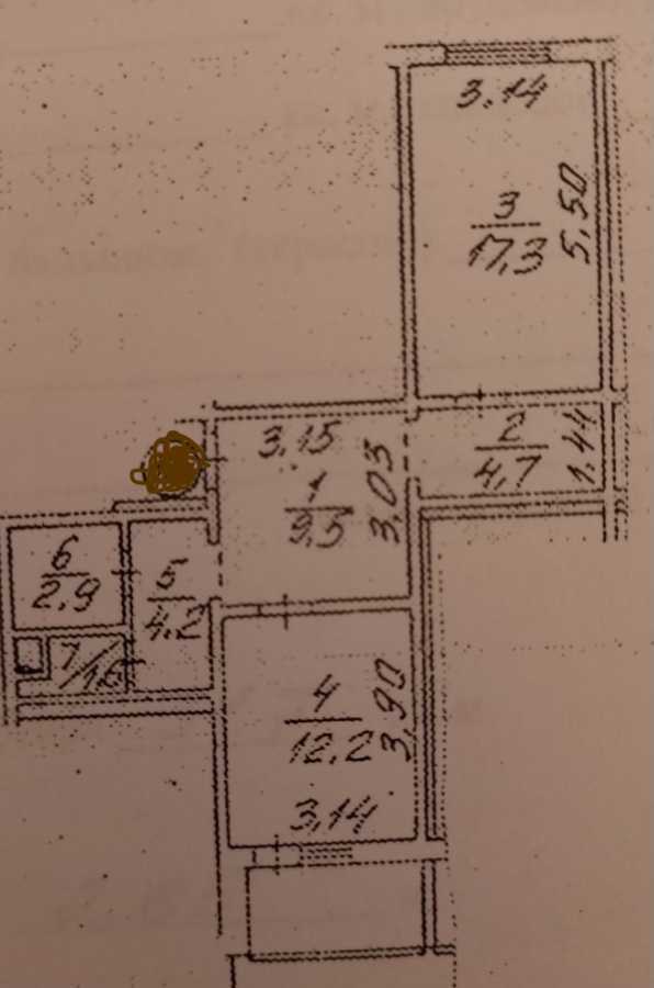 Оренда 1-кімнатної квартири 52 м², Урлівська вул., 9