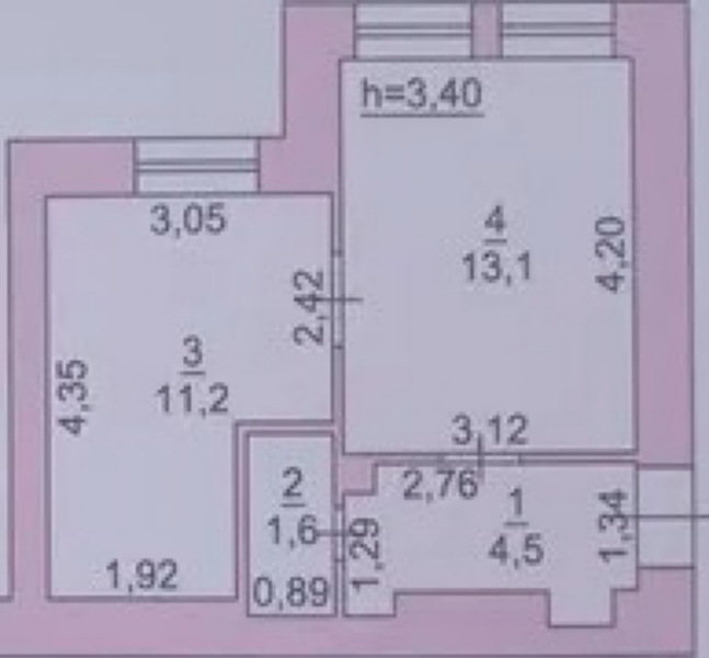 Продажа 2-комнатной квартиры 30.4 м², Канатная ул.