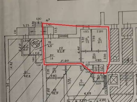 Продаж комерції 56 м², Петра Калнишевського вул., 5