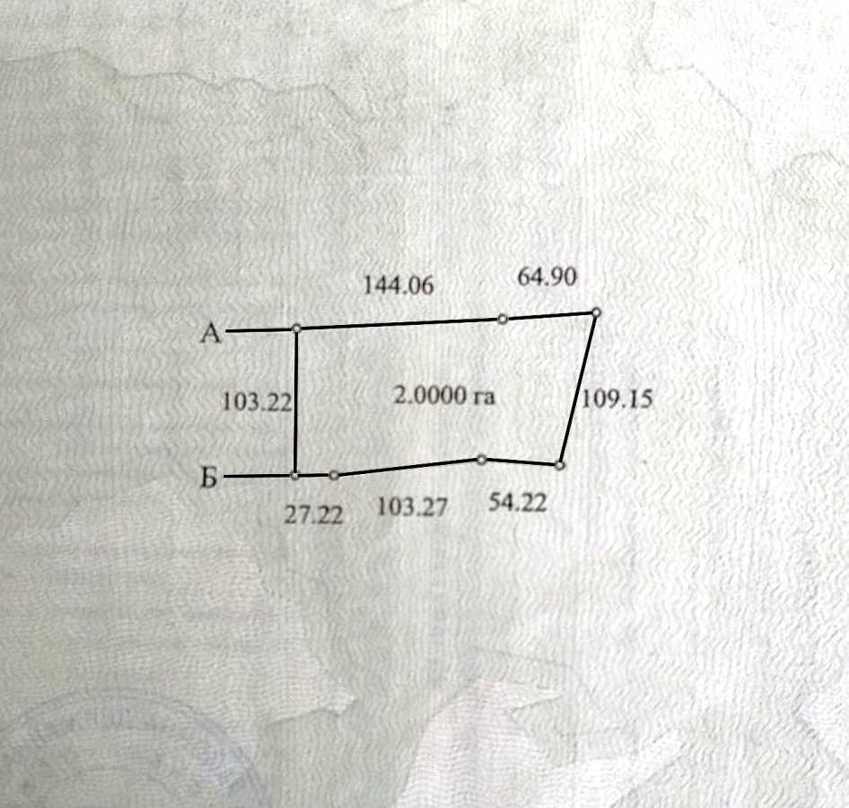 Продаж ділянки для особистого сільського господарства 200 соток, Петровського