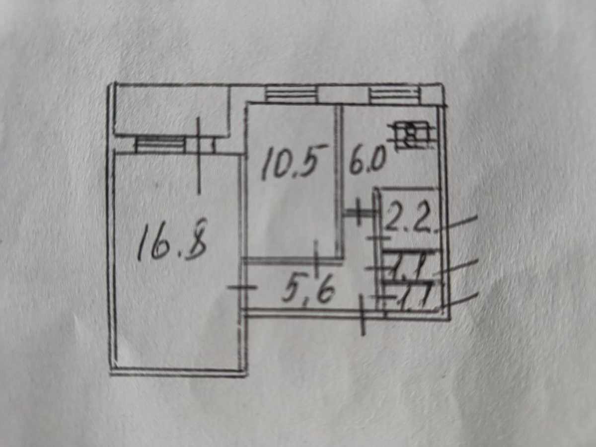 Продажа 2-комнатной квартиры 45.4 м², Иорданская ул., 16