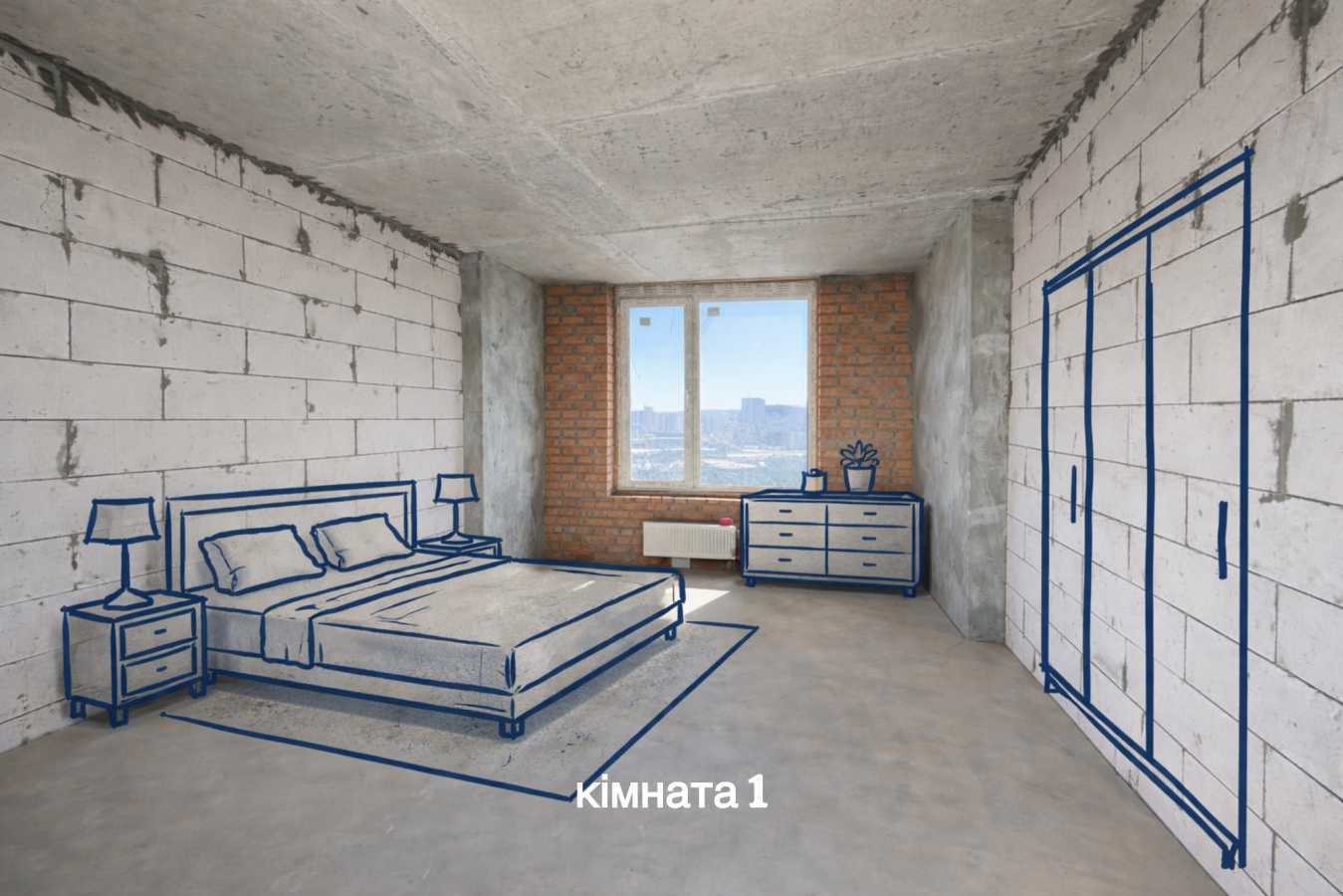 Продажа 2-комнатной квартиры 80 м², Князя Романа Мстиславича, 22А