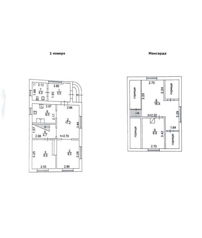 Продаж дачі 71 м², Лісова