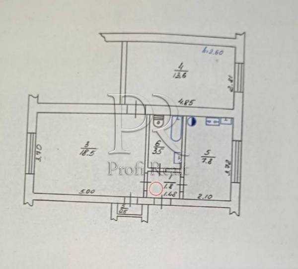 Продаж 2-кімнатної квартири 46 м², Екскаваторна вул., 18