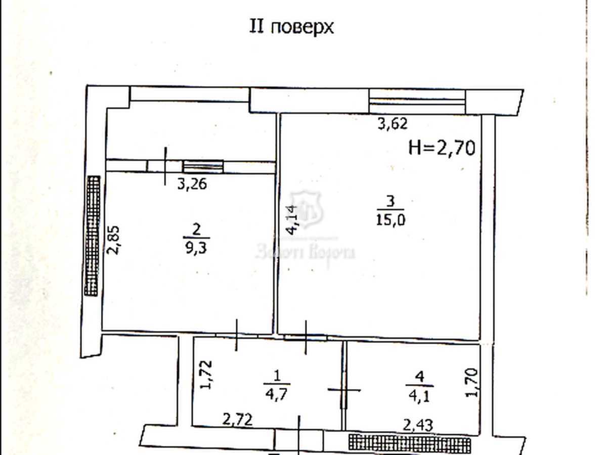 Продажа 1-комнатной квартиры 34.7 м², Ярослава Мудрого, 58