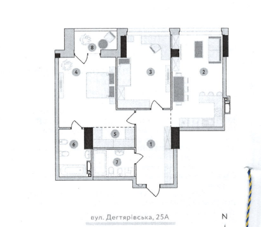 Продажа 2-комнатной квартиры 92 м², Дегтяревская ул.