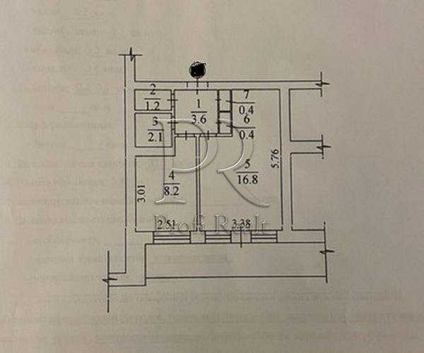 Продаж 1-кімнатної квартири 33 м², Чоколівський бул., 22