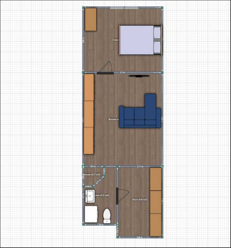 Аренда 1-комнатной квартиры 37 м², Михаила Максимовича ул., 26
