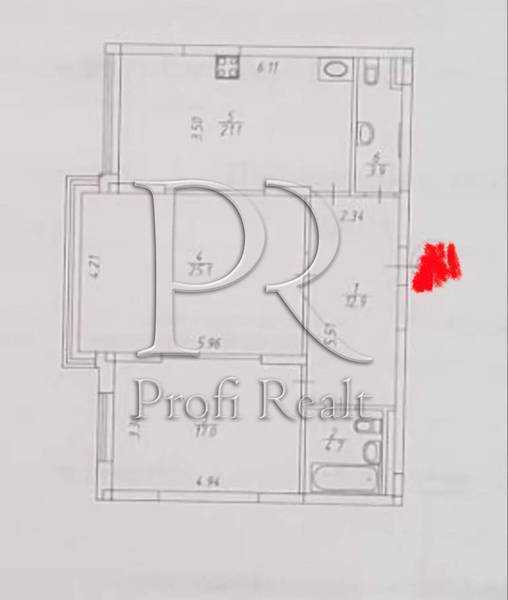 Продажа 2-комнатной квартиры 85 м², Днепровская наб., 14А