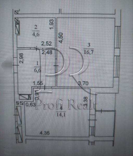 Продаж 1-кімнатної квартири 45 м², Канальна вул., 8Б
