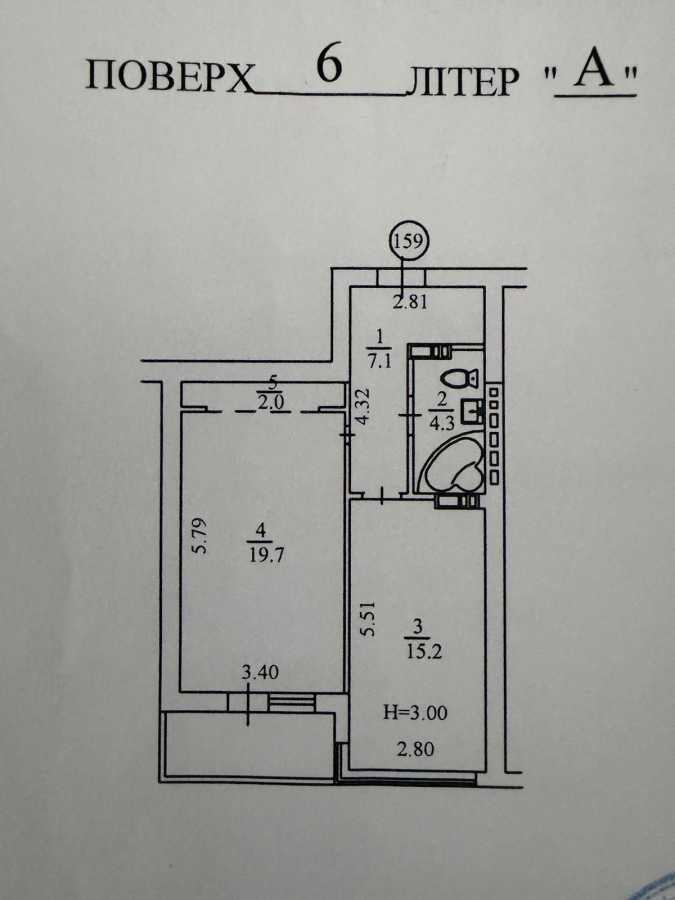 Аренда 1-комнатной квартиры 49.5 м², Академика Ефремова ул., 8а