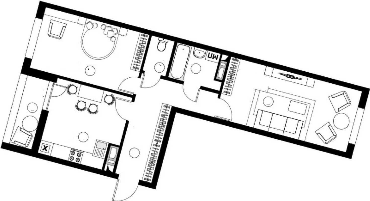 Продаж 2-кімнатної квартири 66 м², Панорамна, 2