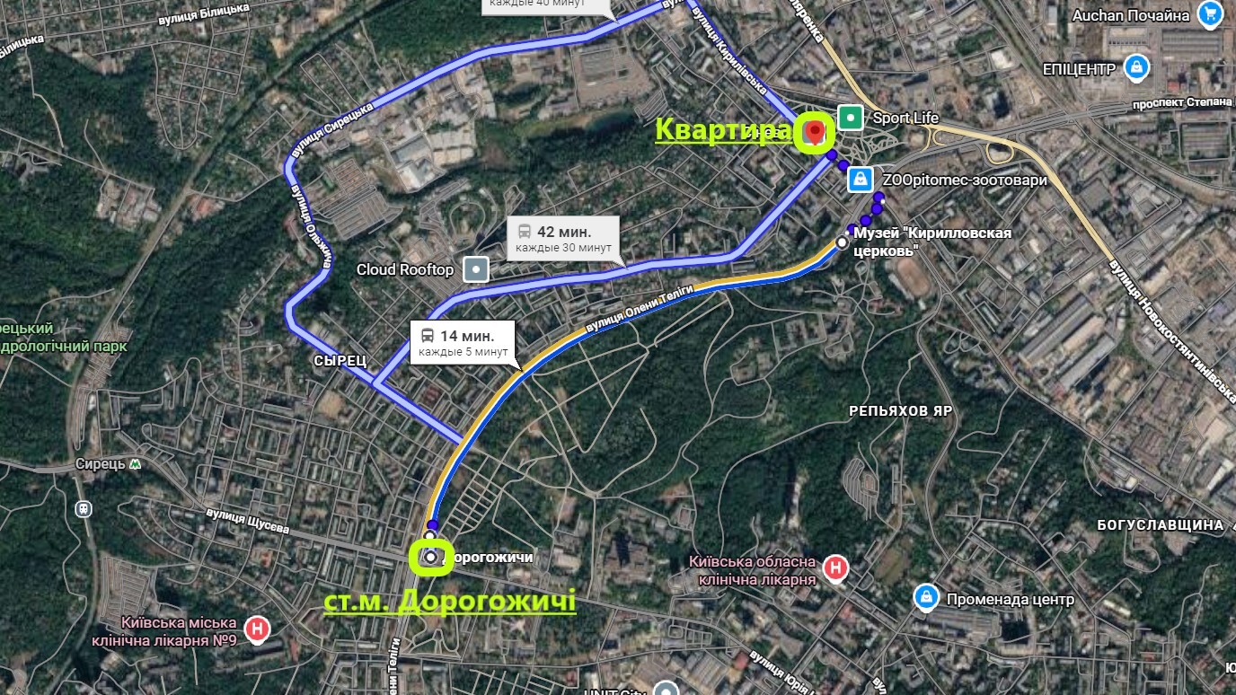 Аренда 3-комнатной квартиры 70 м², Кирилловская ул., 111