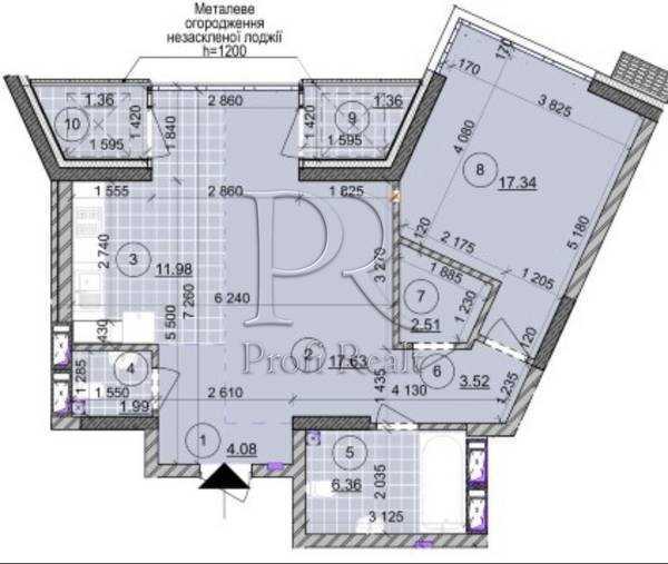 Продажа 2-комнатной квартиры 69 м², Никольско-Слободская ул., 28