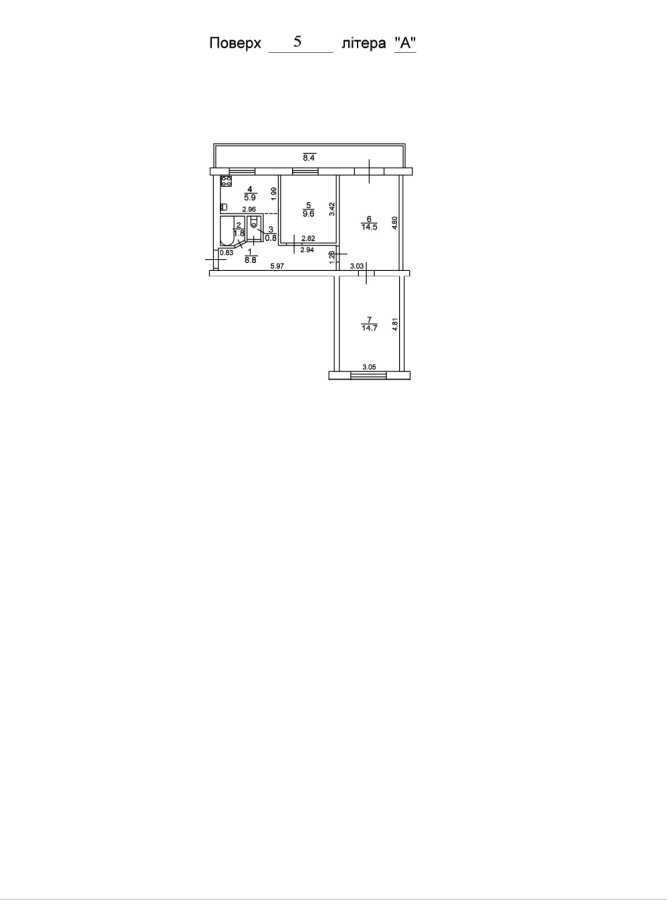 Продаж 3-кімнатної квартири 64.5 м², Івана Миколайчука вул., 19