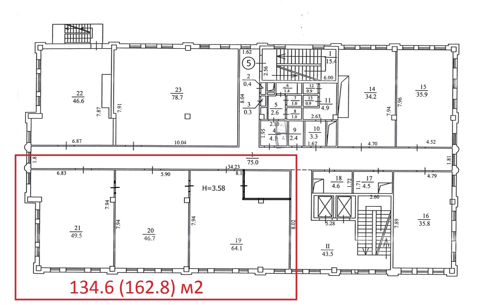 Аренда офиса 134 м², Верхний Вал ул., 10