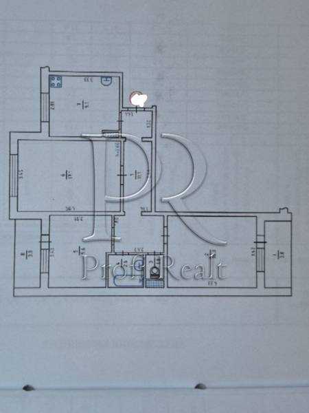 Продаж 3-кімнатної квартири 73 м², Каштанова вул., 8