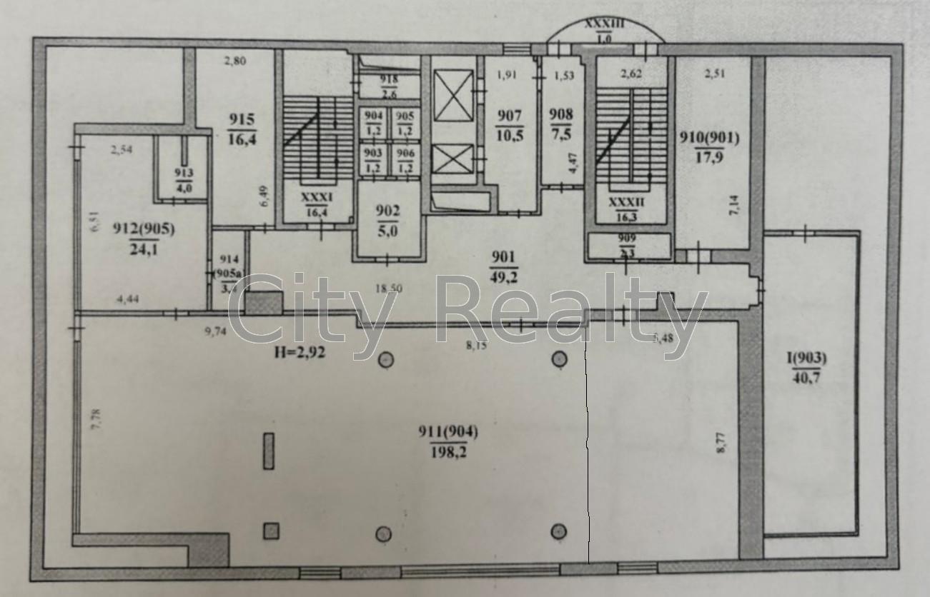 Аренда офиса 381.7 м², Крестовый пер., 2А