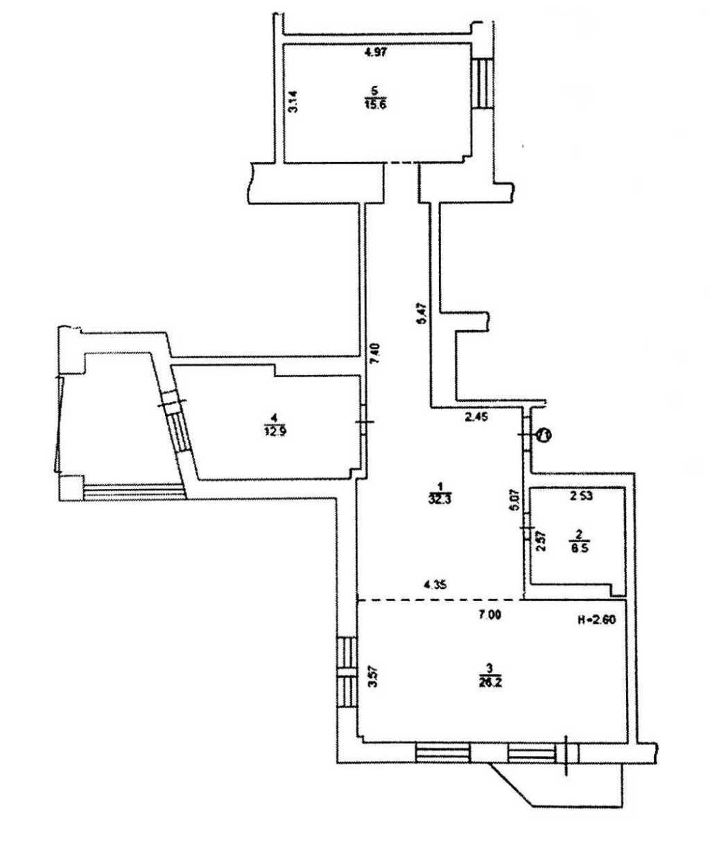 Продажа 2-комнатной квартиры 103 м², Грушевского ул., 7